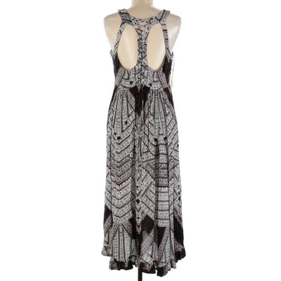 Free People Made My Day Tribal Print Size 8 Dress - Picture 3 of 4